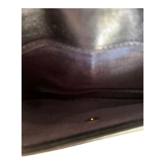 Gucci Bifold Long Card Purse Interlocking Leather Wallet Black GVUC - Picture 3 of 8